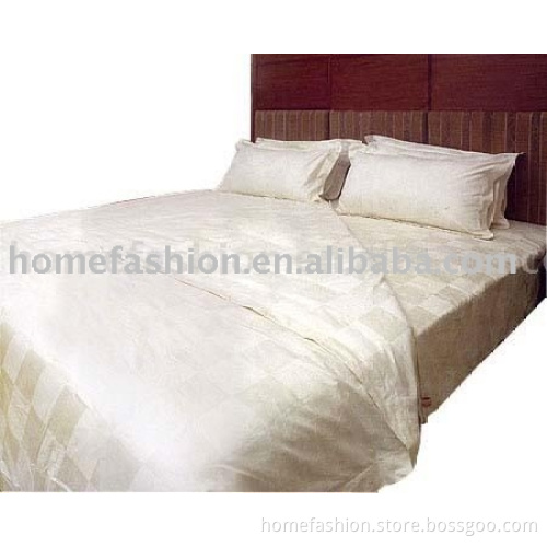 100% Cotton Check Hotel Bedding Set(T/C 40s x 40s, 140x88)